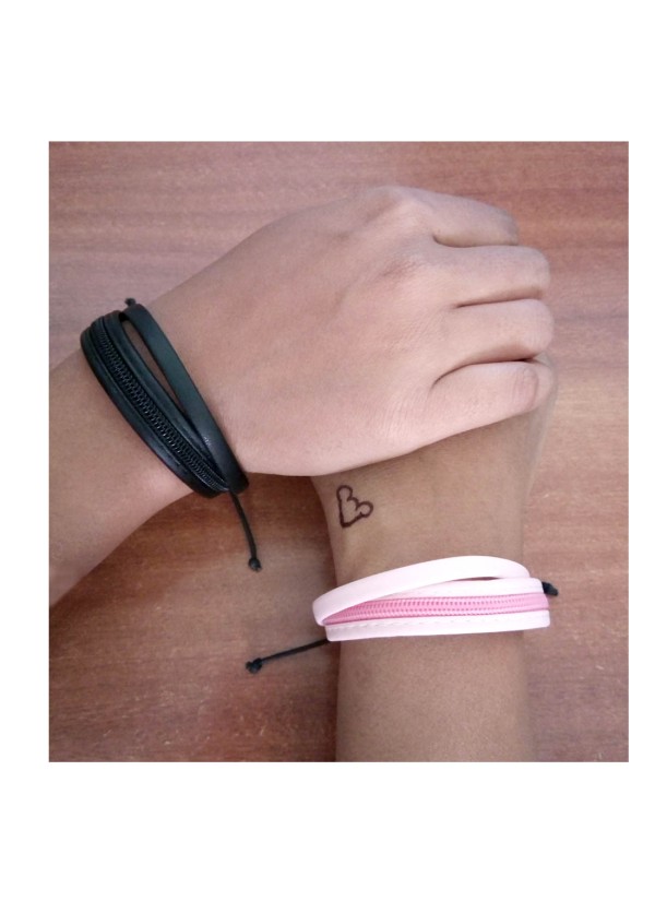 Leather Couple Bracelet By Menjewell